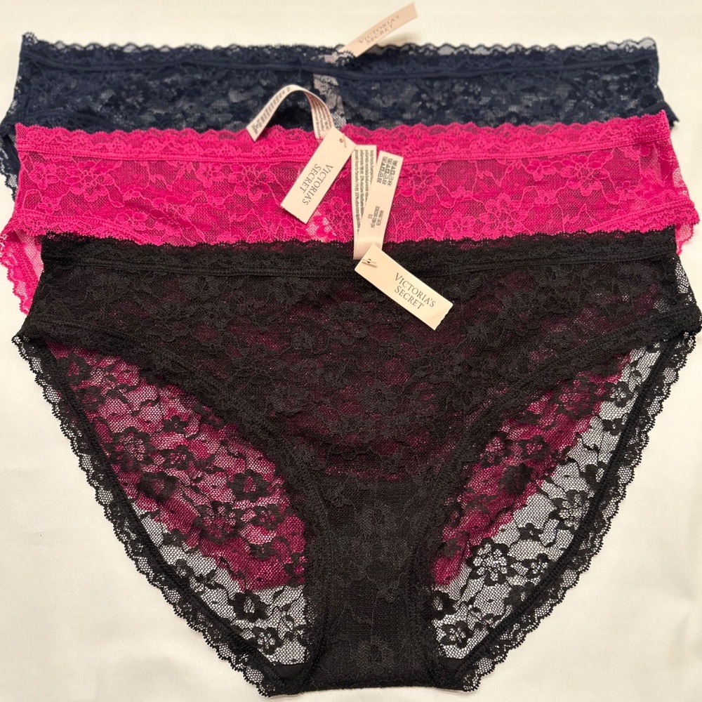Victoria’s Secret Sexy Lace Bikini Panties New With Tags - Picture 3 of 3